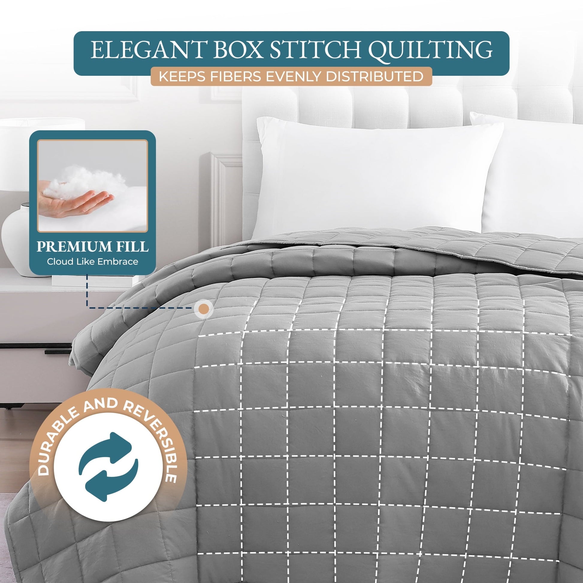 Quilted Bed Blanket