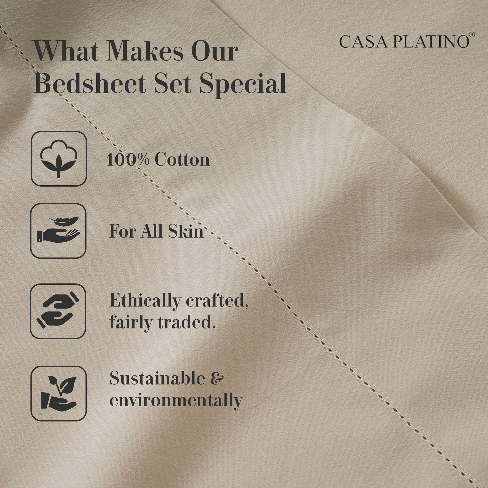 Percale Cotton Sheet Set