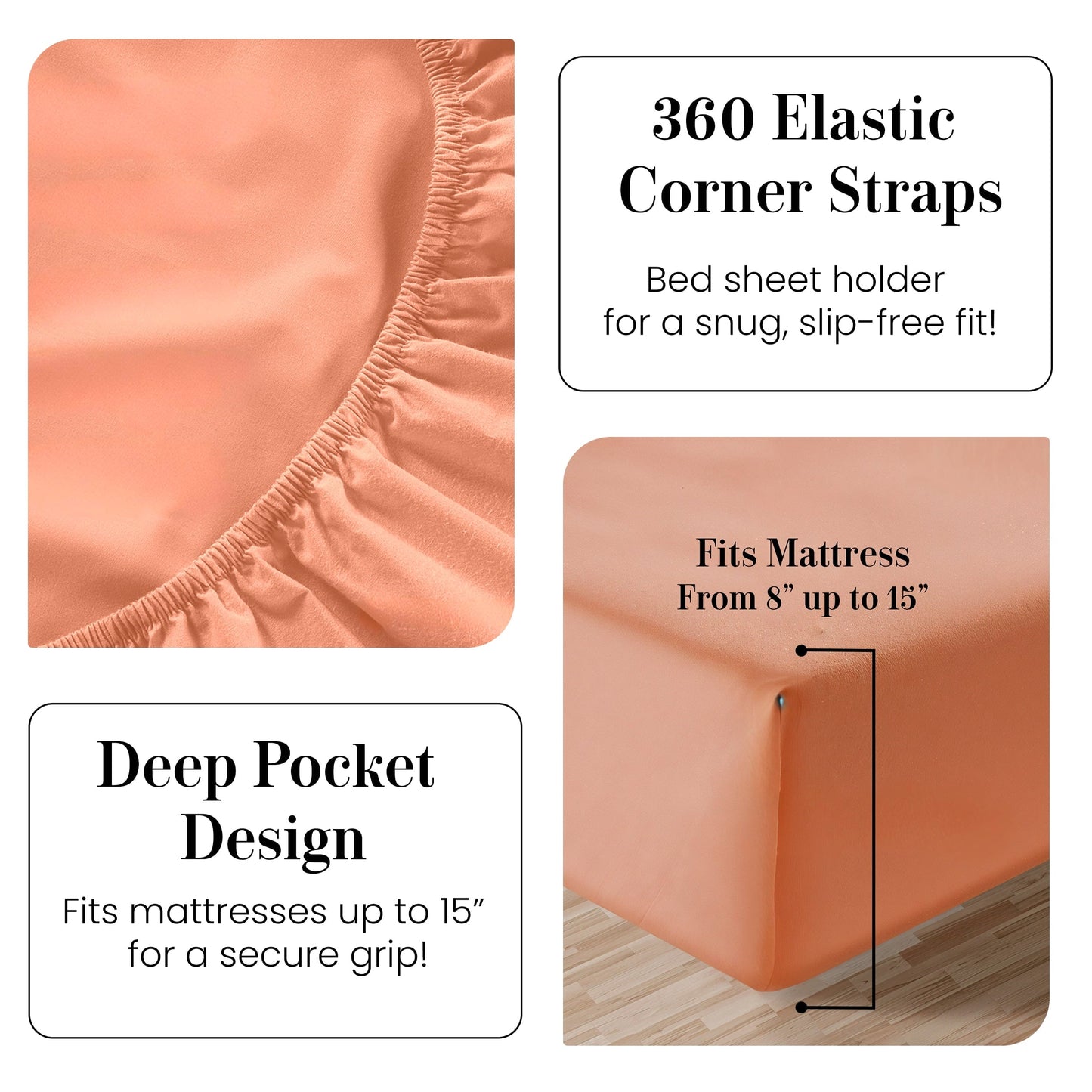 Percale Cotton Sheet Set cp-gallery: color=Rose Dawn