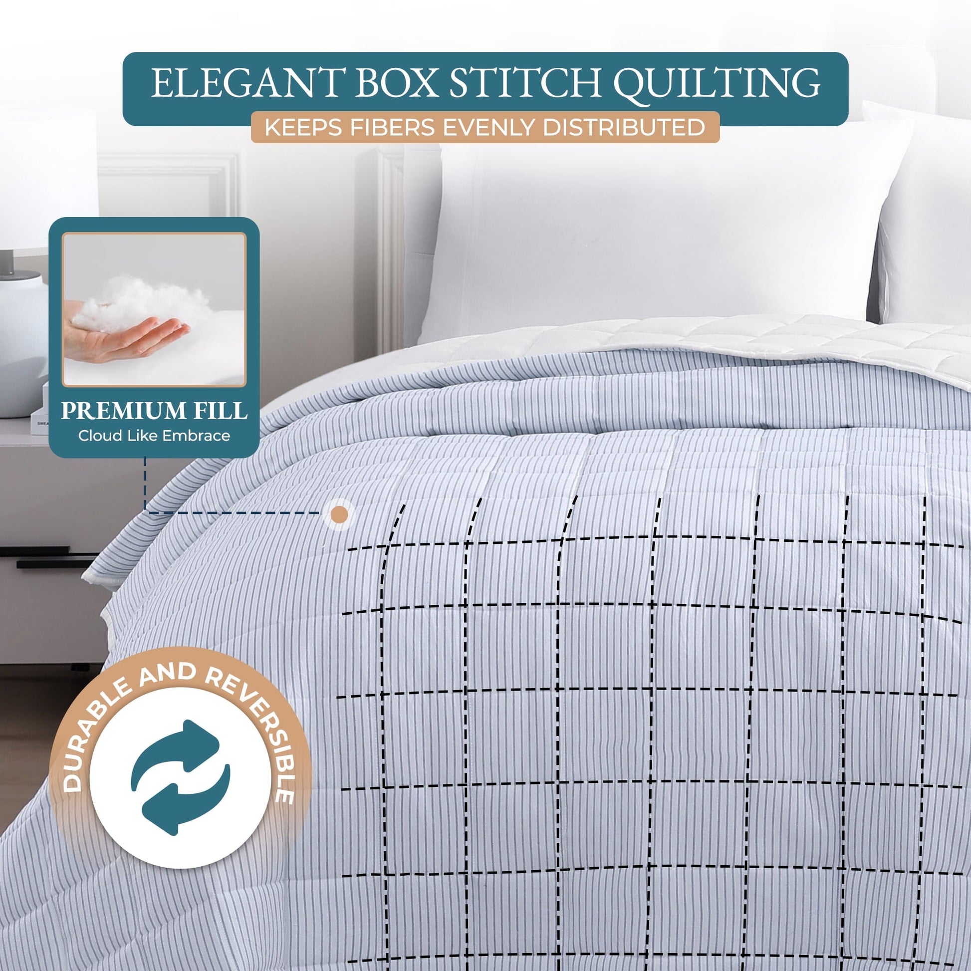 Quilted Bed Blanket
