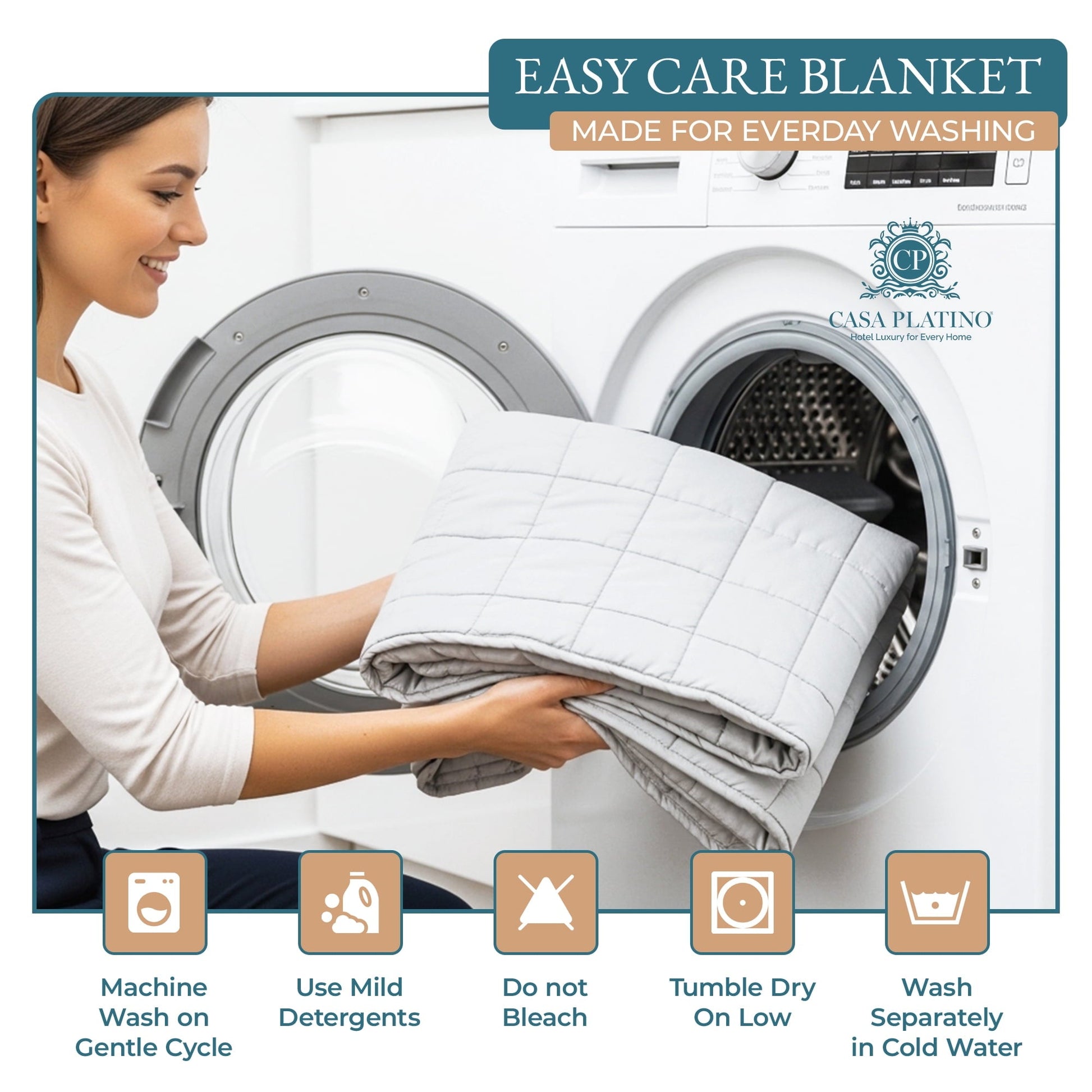 Quilted Bed Blanket