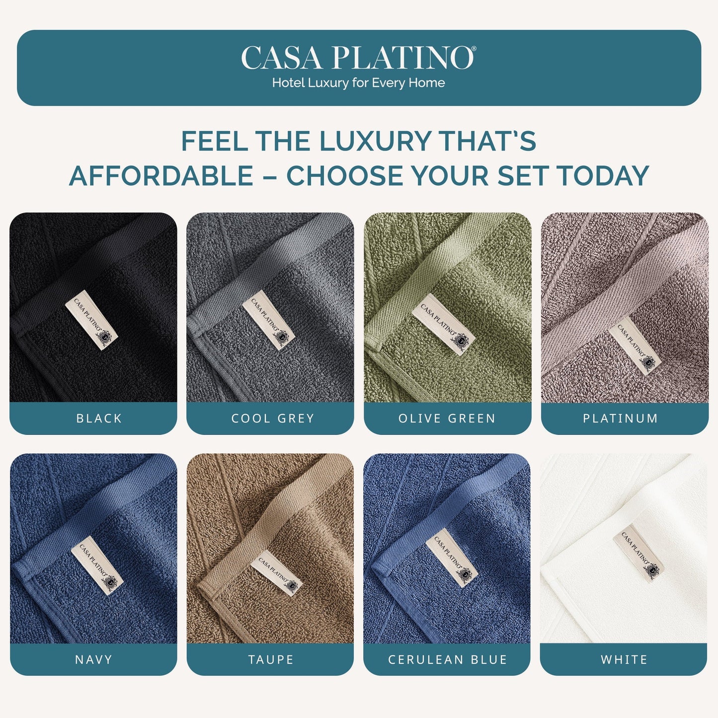 12-Piece Cotton Washcloths Set cp-gallery: all=true
