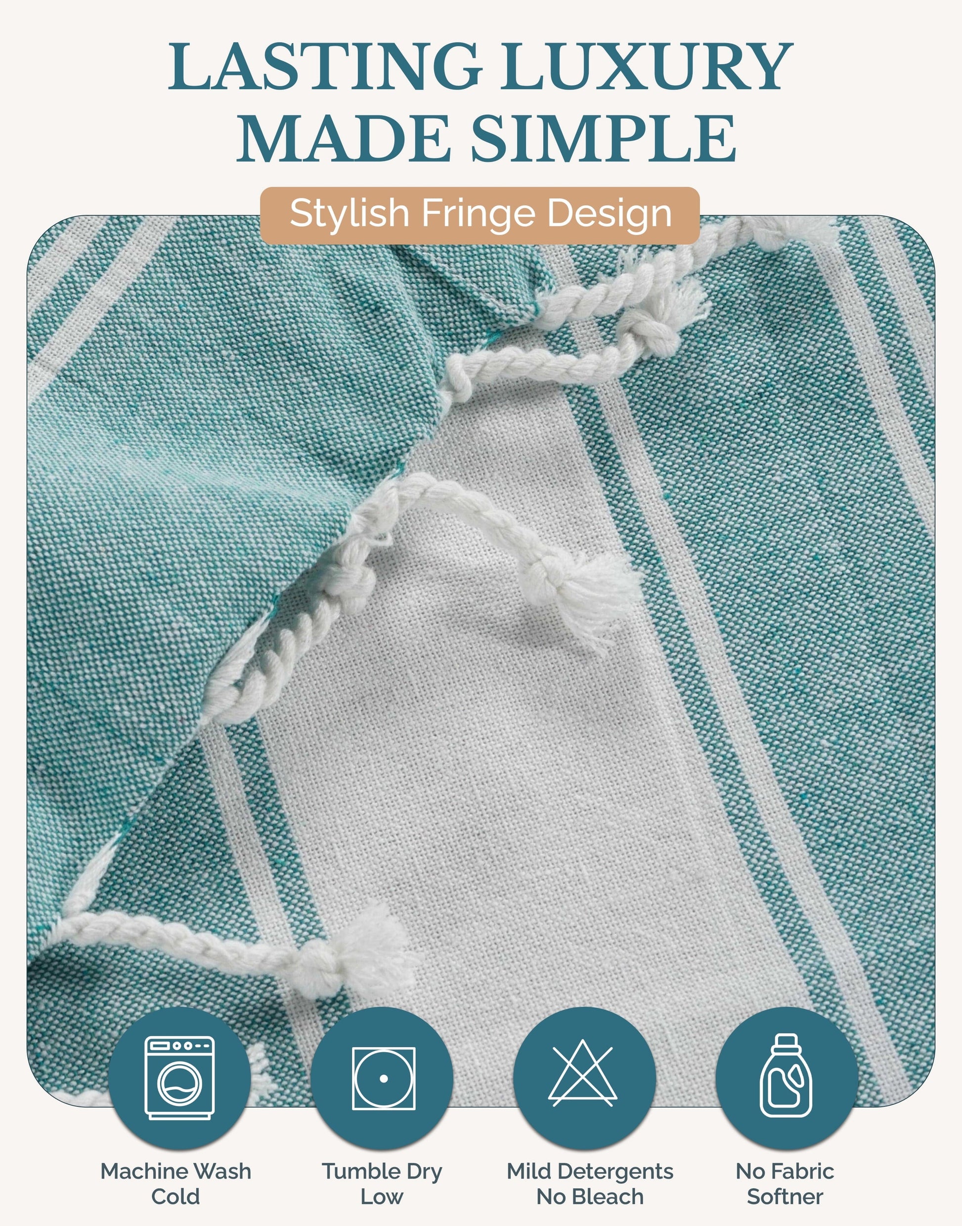 Cotton Hammam Beach Towels Multi-Pack