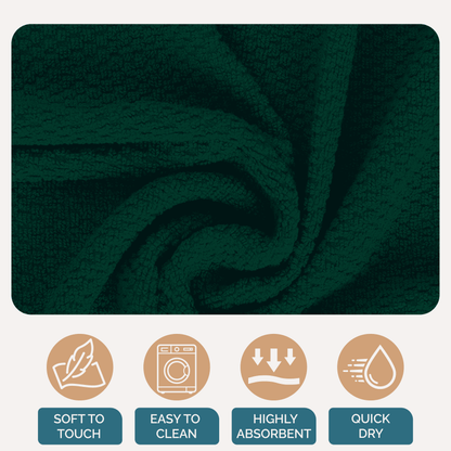 Terry Kitchen Towel Set cp-gallery: color=Olive; size=8 Piece Set