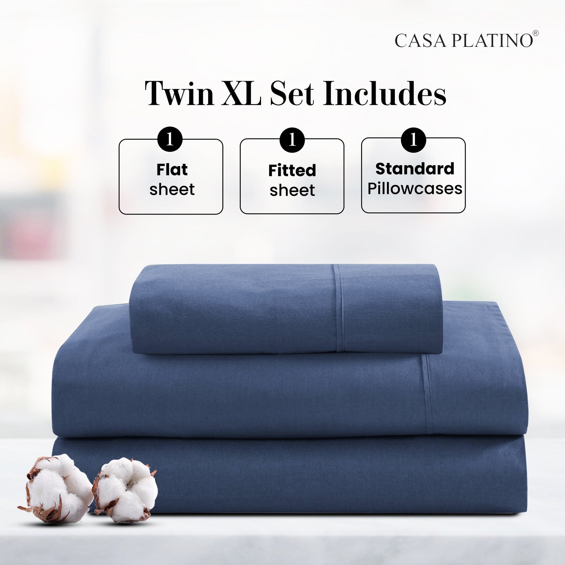 Percale Cotton Sheet Set