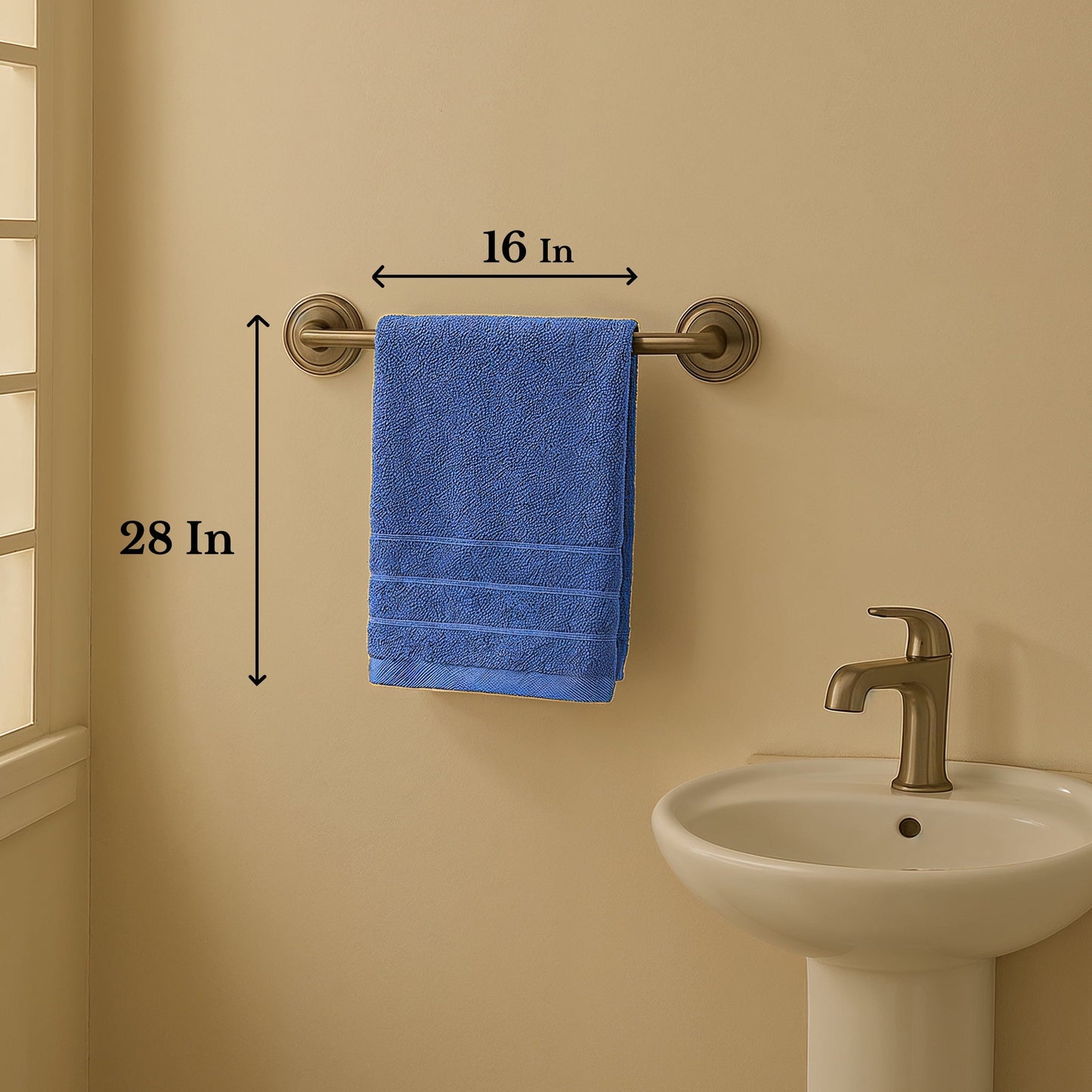 6-Piece Cotton Hand Towels Set cp-gallery: color=Allure; size=6 Piece Set