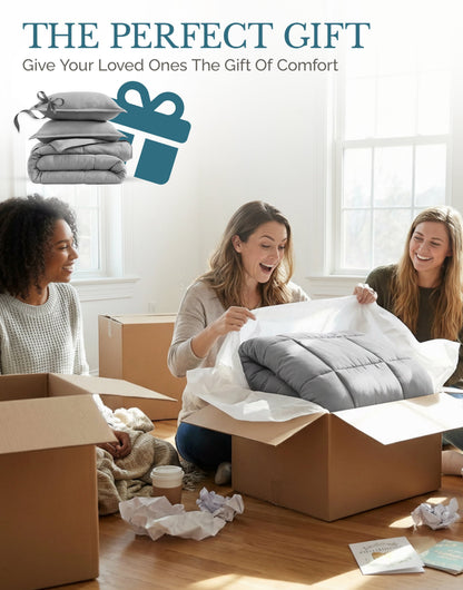 Down-Alternative Comforter cp-gallery: color=Silver