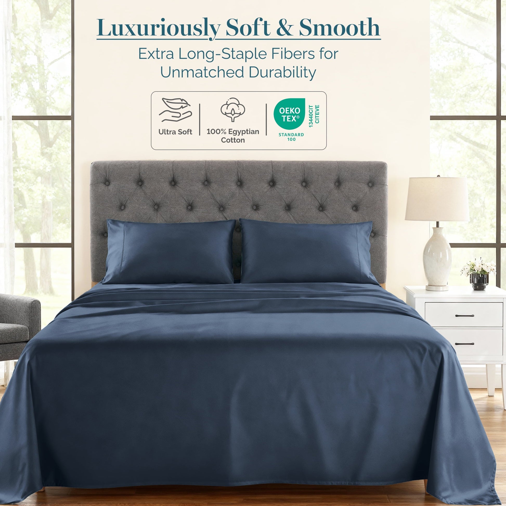 1000 Thread Count Egyptian Cotton Sheet Set