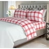 Flannel Sheet Set cp-gallery: color=Red; size=Twin-XL