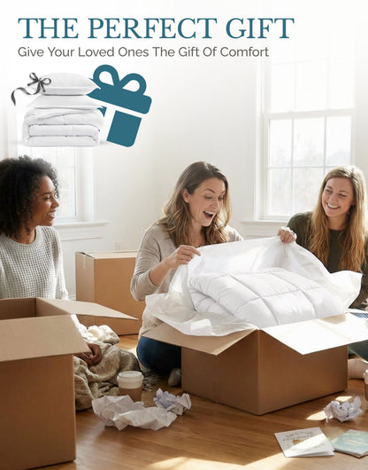 Down-Alternative Comforter cp-gallery: color=White