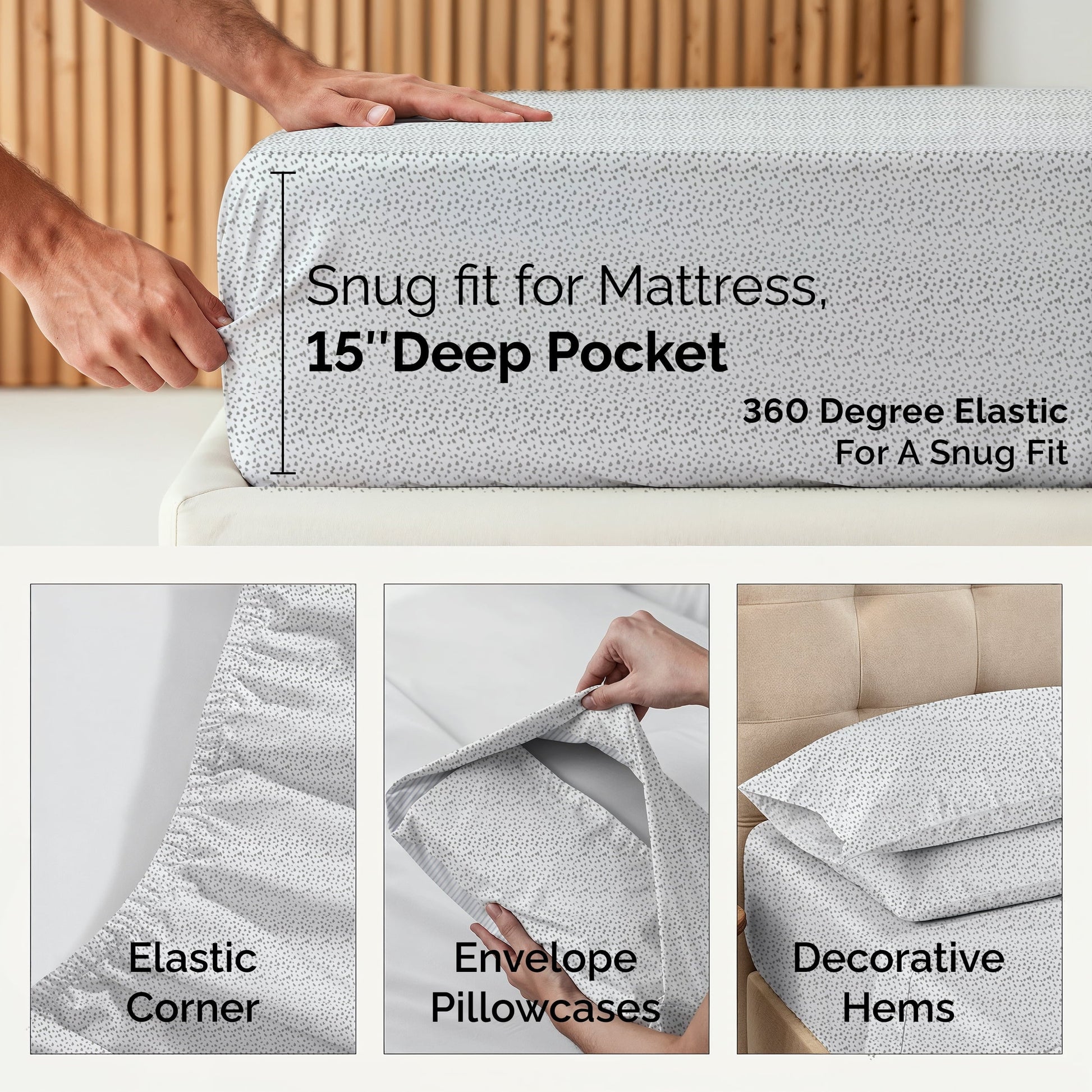 450 Thread Count Cotton Sheet Set