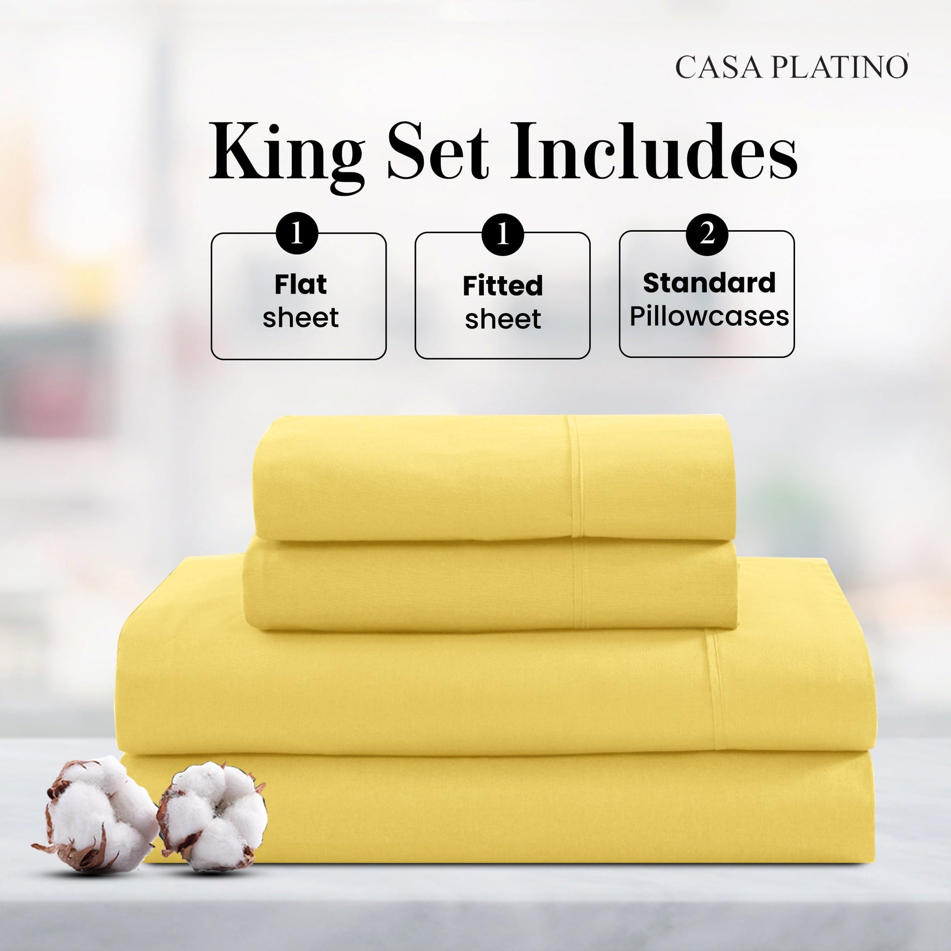 Percale Cotton Sheet Set