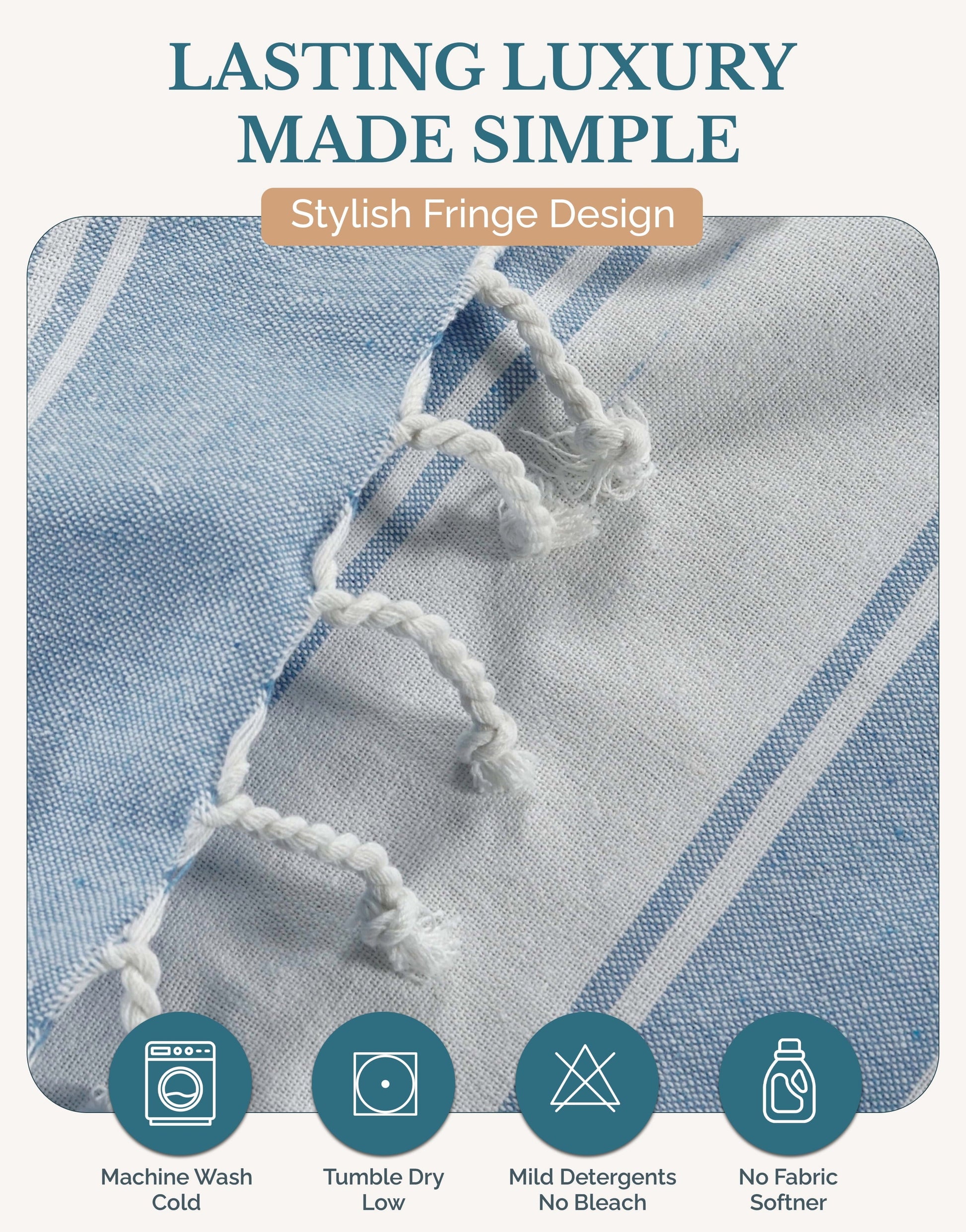 Cotton Hammam Beach Towels Multi-Pack