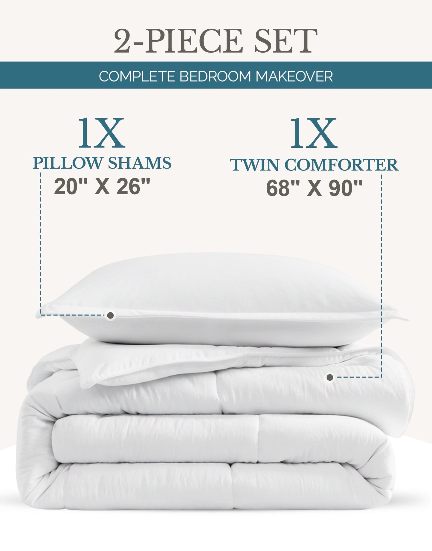 Down-Alternative Comforter cp-gallery: color=White; size=Twin
