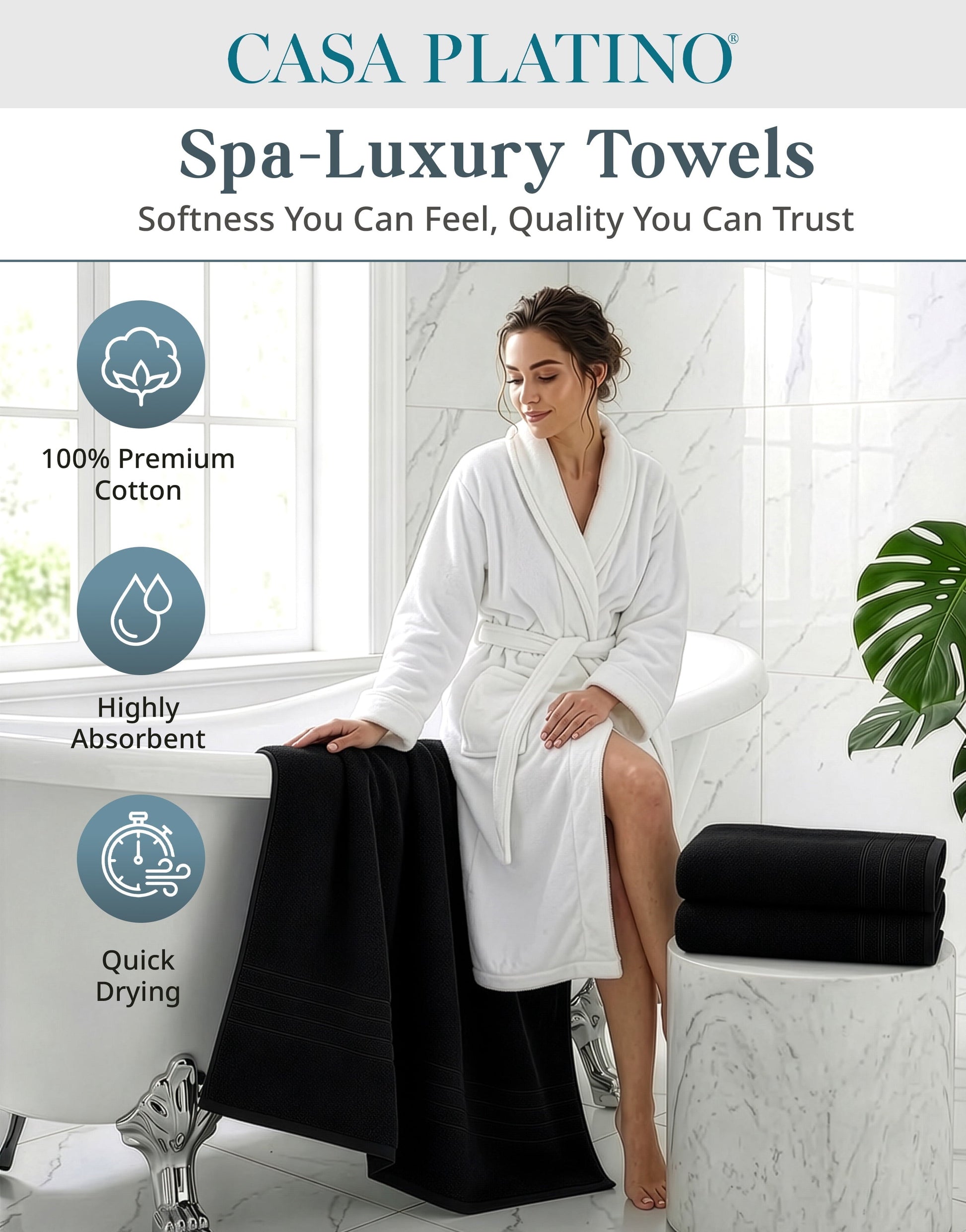 2-Piece Oversized Bath Sheets Set