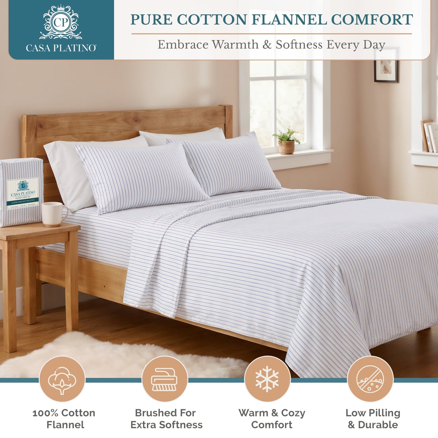 Flannel Sheet Set cp-gallery: all=true