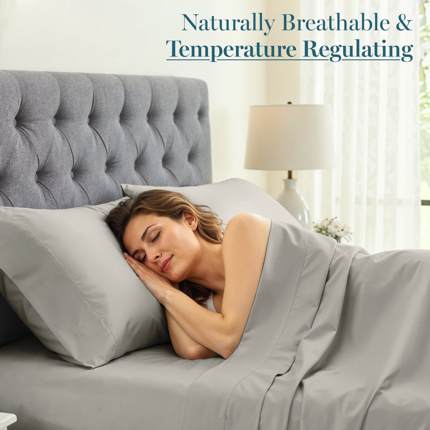 1000 Thread Count Egyptian Cotton Sheet Set cp-gallery: color=Silver