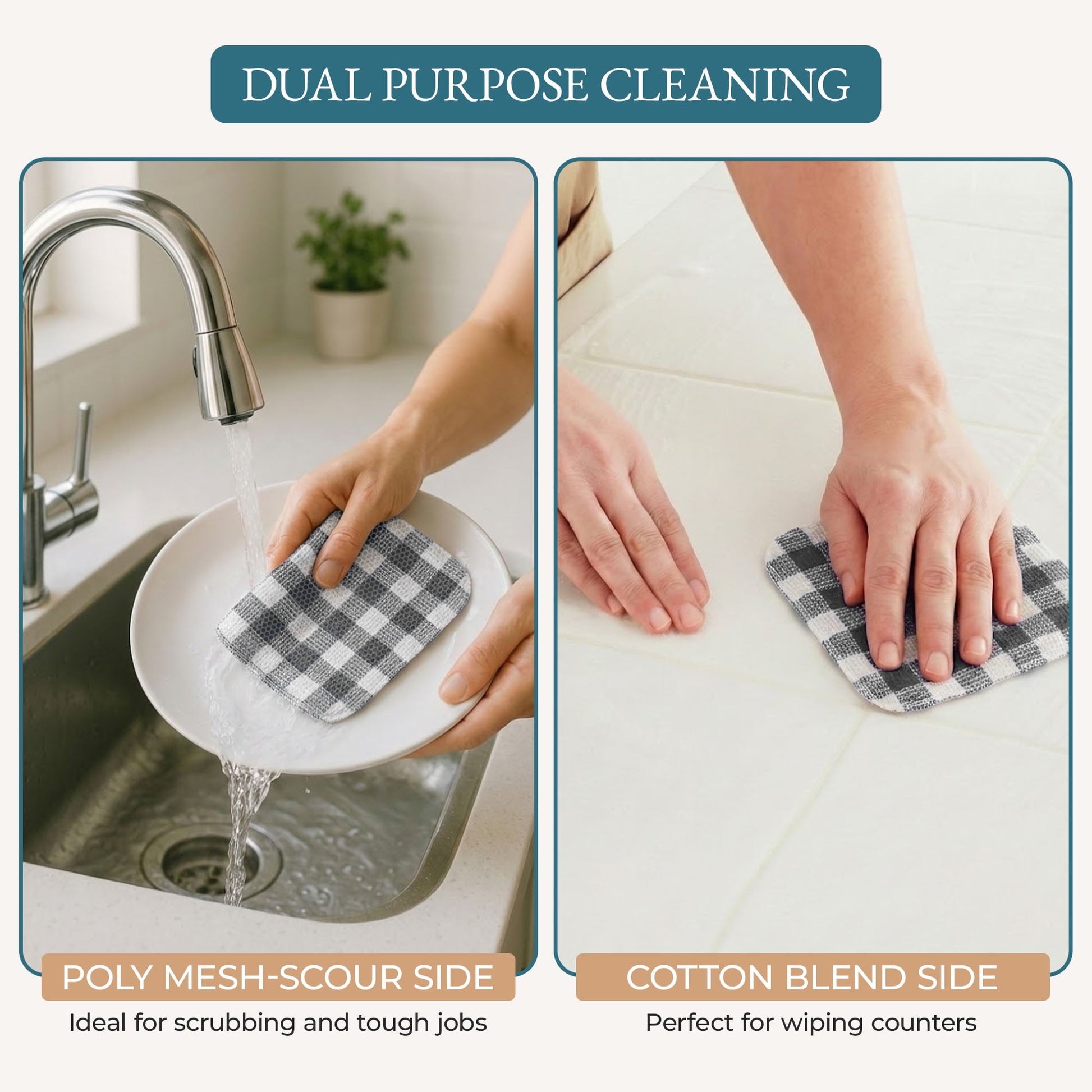 20-Piece Kitchen Towel Set Cotton Dish Towels