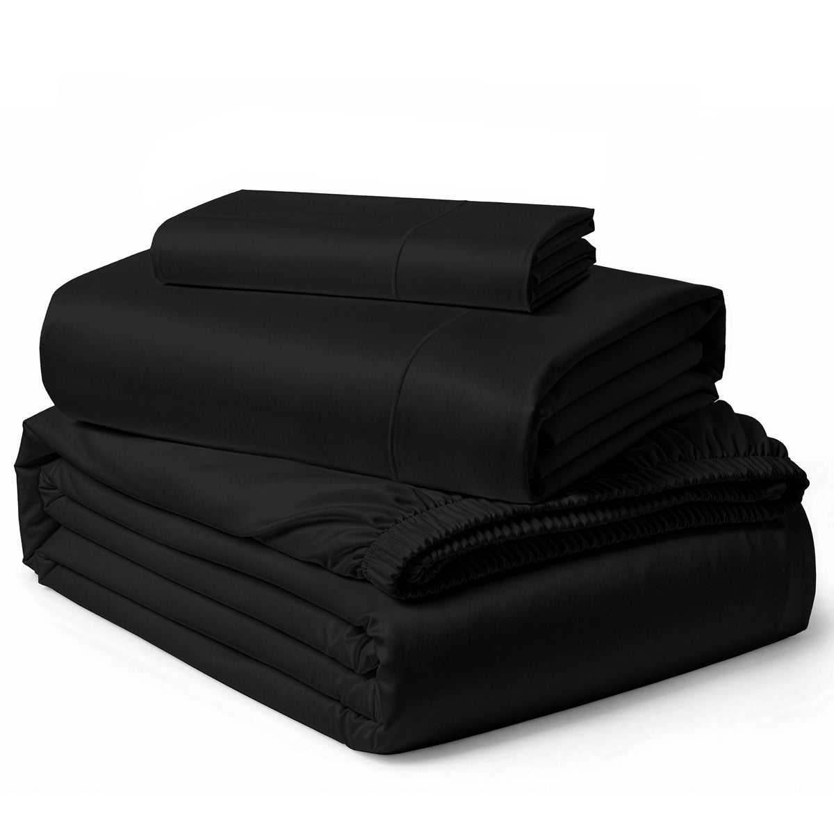 Egyptian Cotton Sheet Set - Black