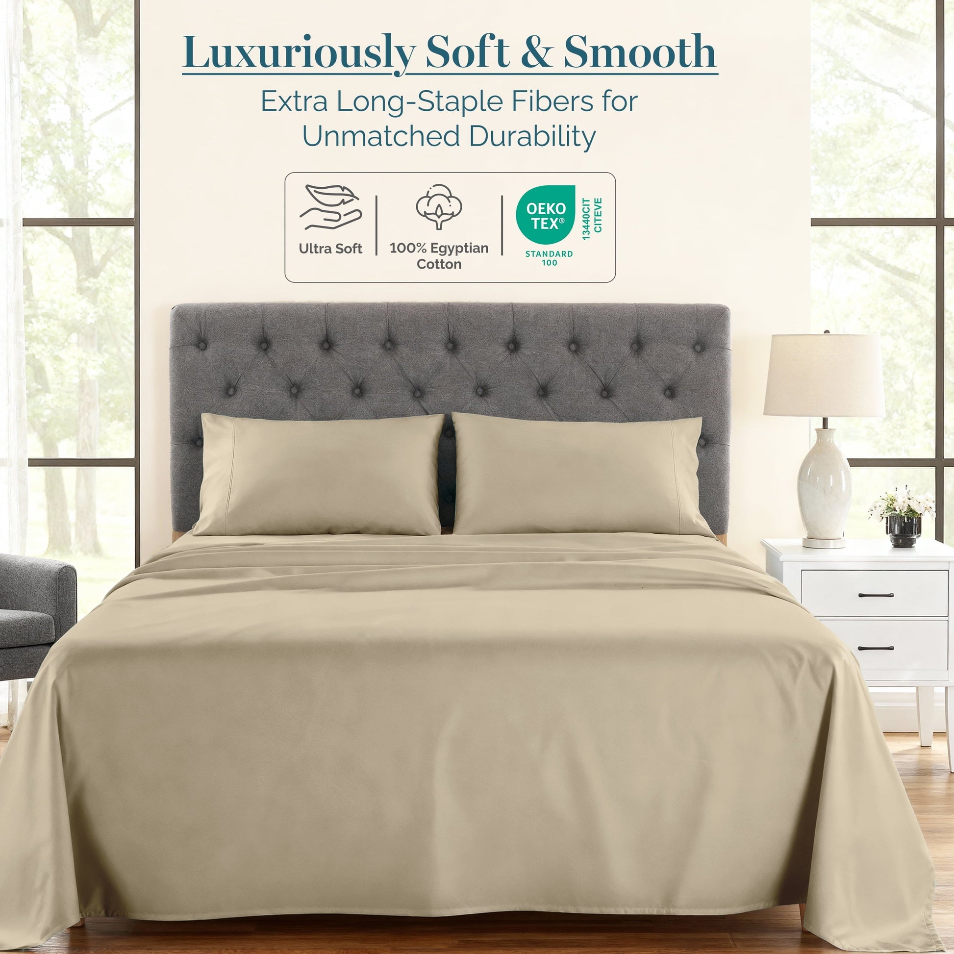 1000 Thread Count Egyptian Cotton Sheet Set