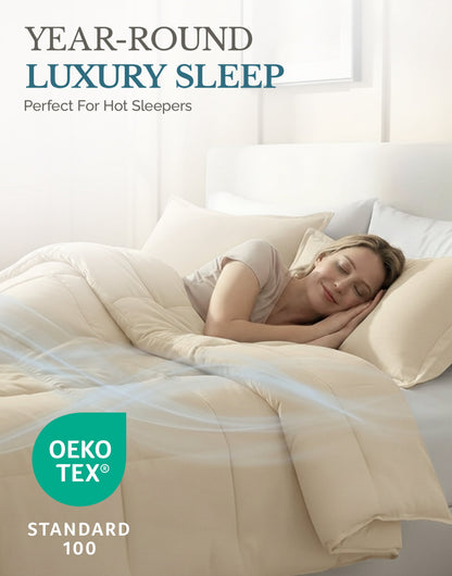 Down-Alternative Comforter cp-gallery: color=Ivory