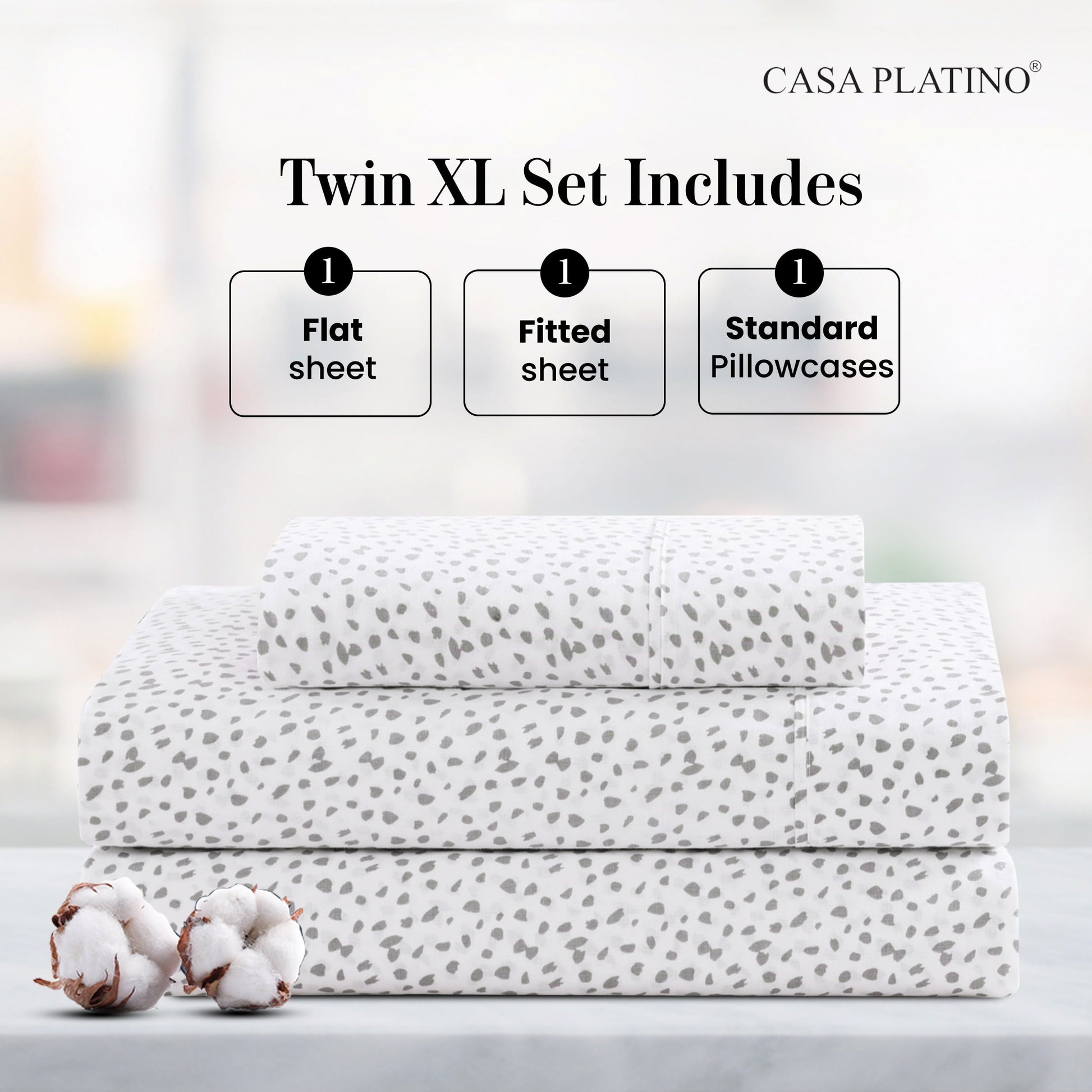 Percale Cotton Sheet Set