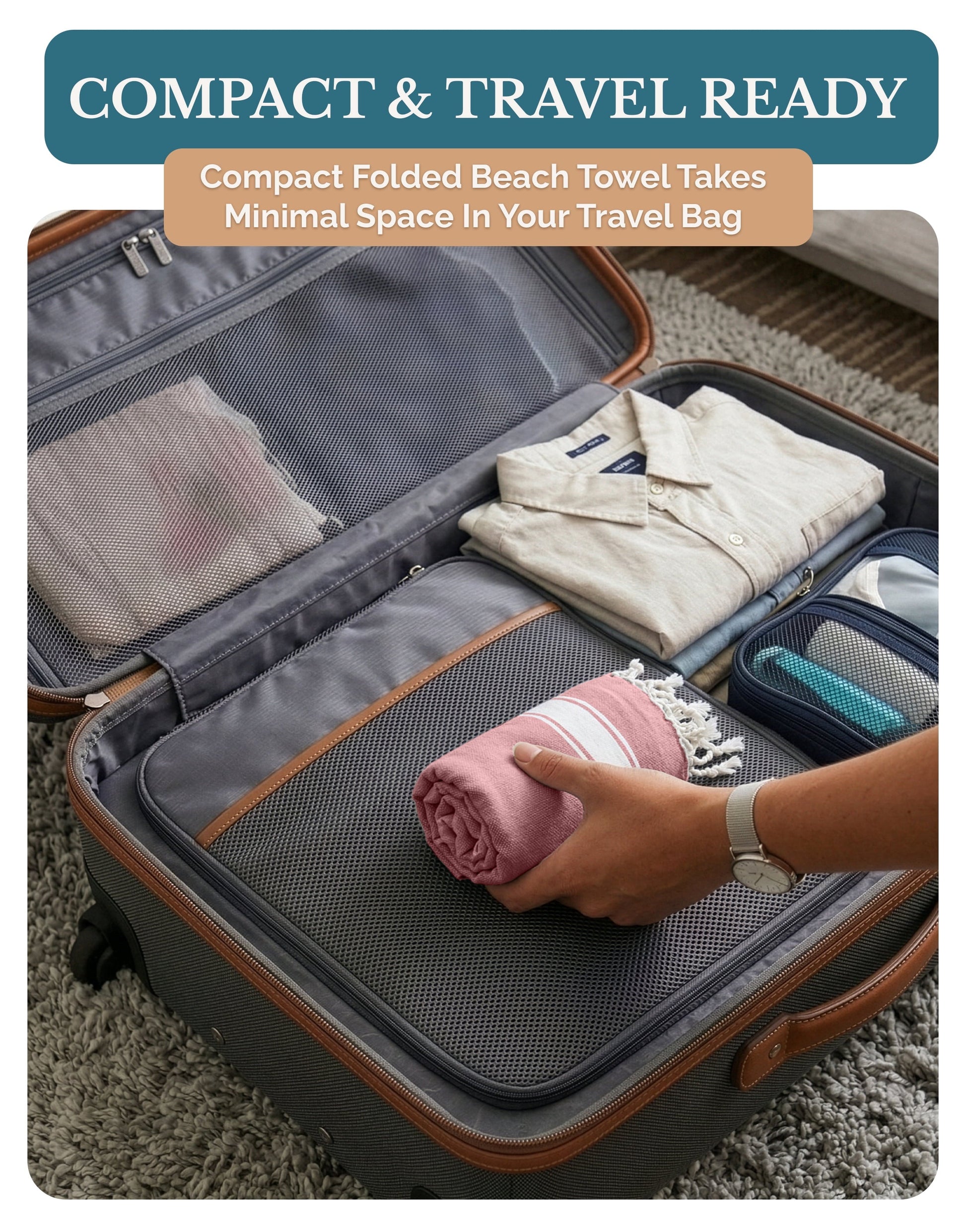 Cotton Hammam Beach Towels Multi-Pack
