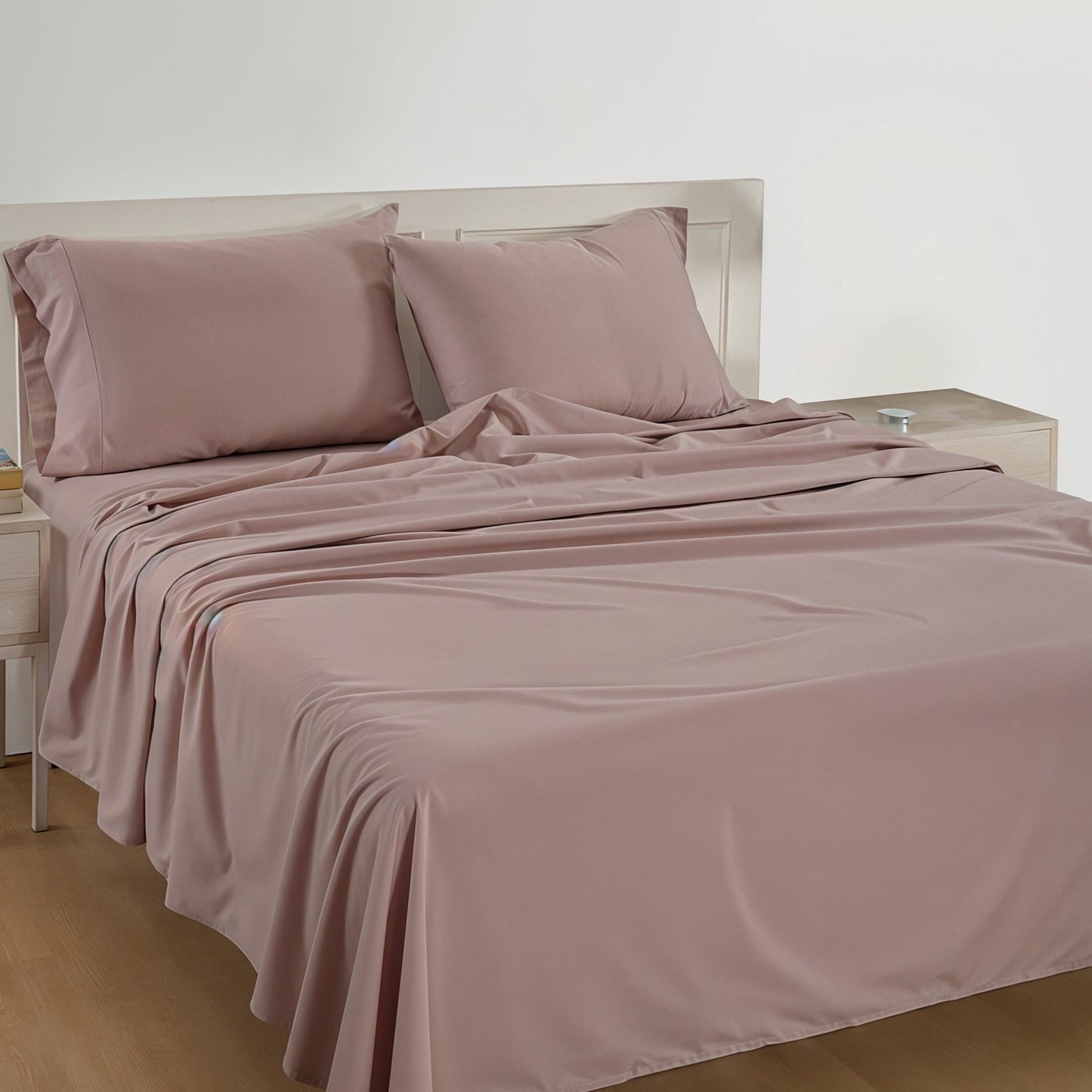Percale Cotton Sheet Set cp-gallery: color=Lilac