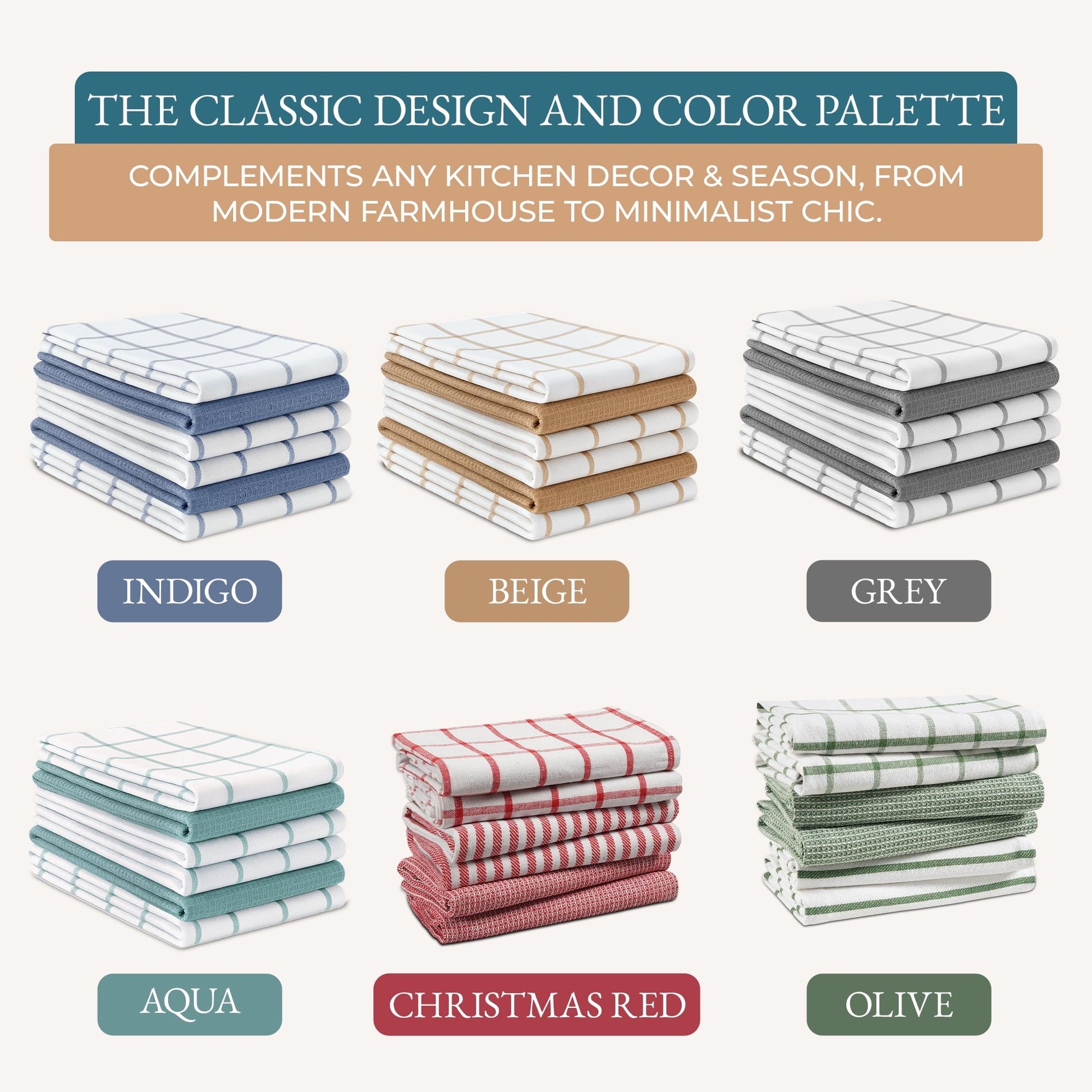 Multi-Weave Kitchen Towel Set