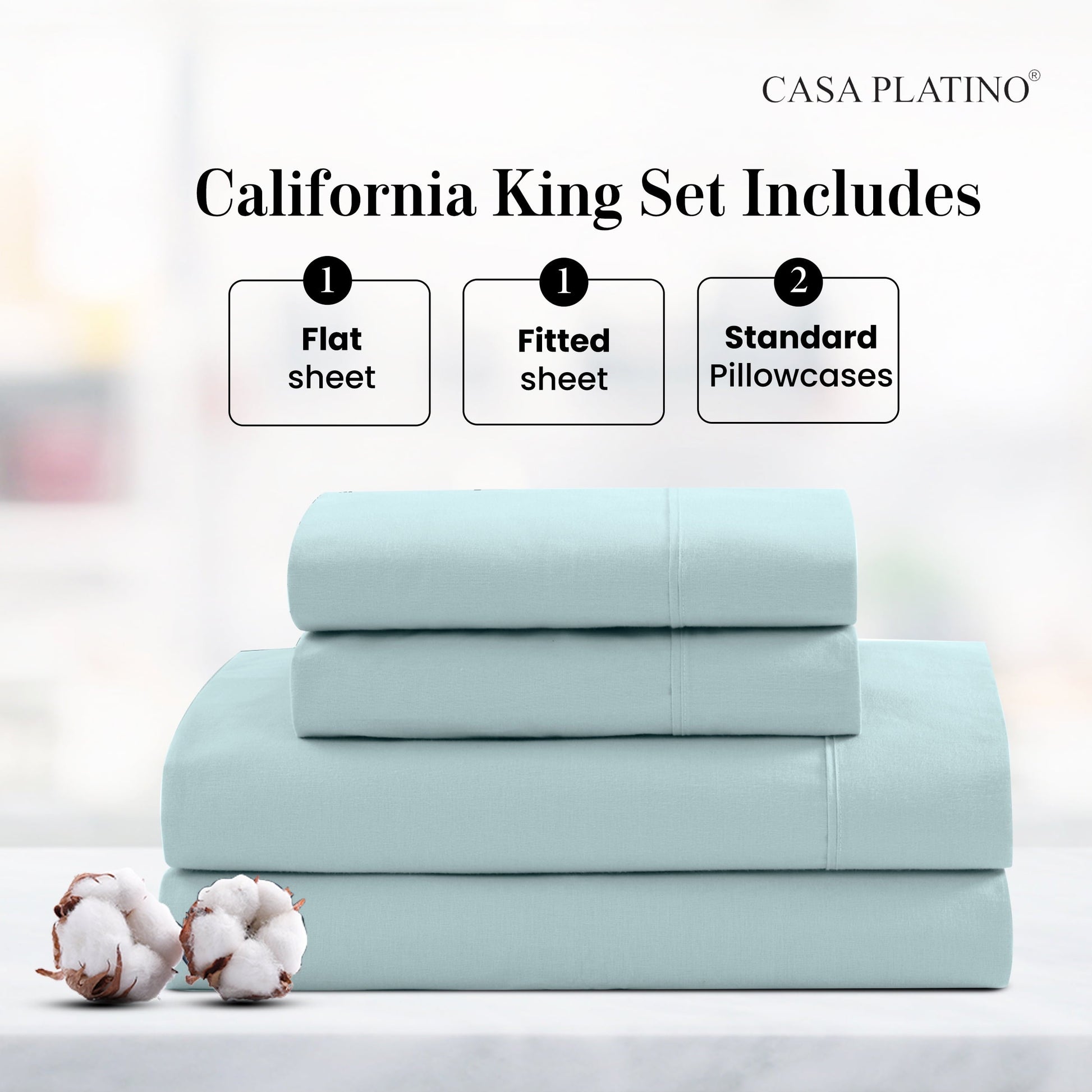 Percale Cotton Sheet Set