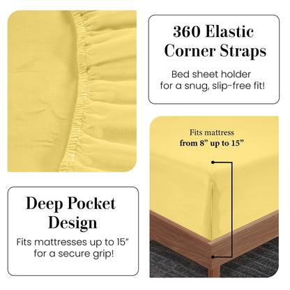 Percale Cotton Sheet Set cp-gallery: color=Cocoon