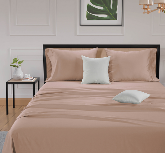 600 Thread count-sepia rose