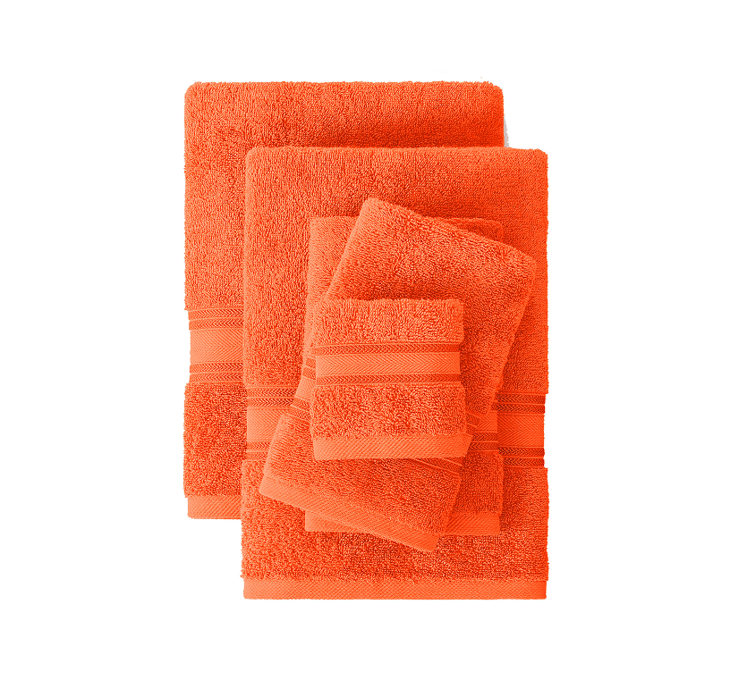 12 Piece Towel set-Rust