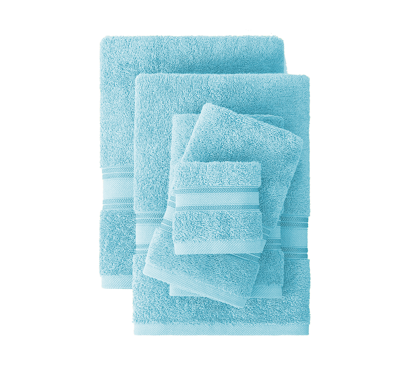18 Piece Towel set-Blue