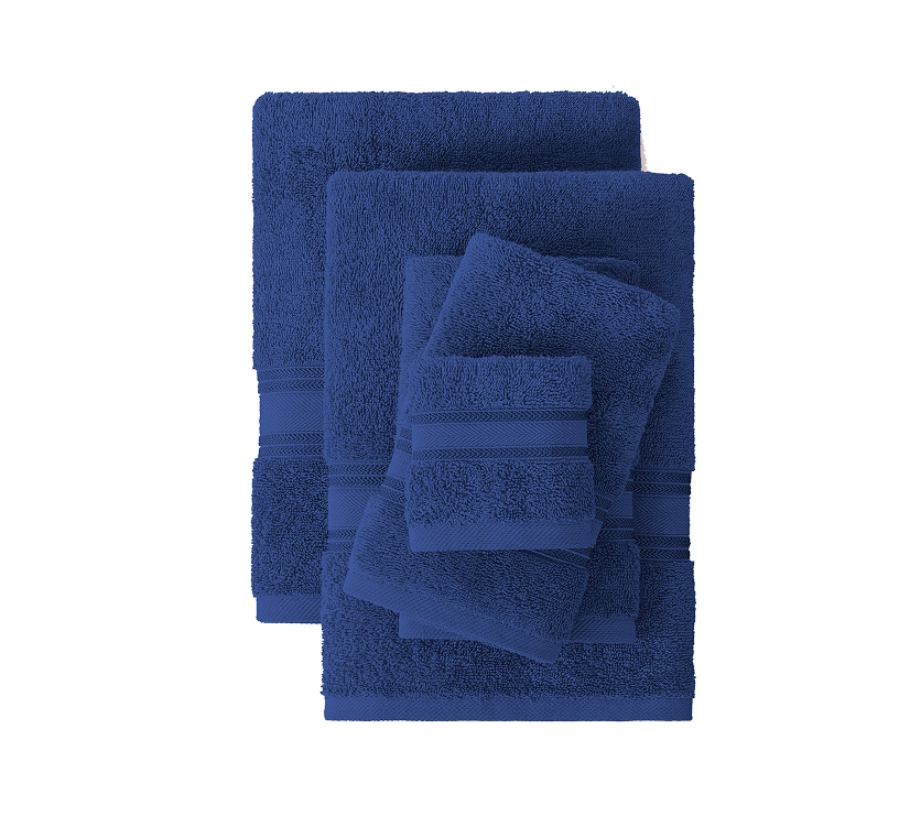 18 Piece Towel set-Navy