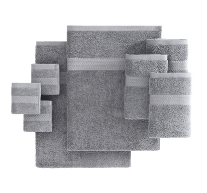 24 Piece Towel set-Grey