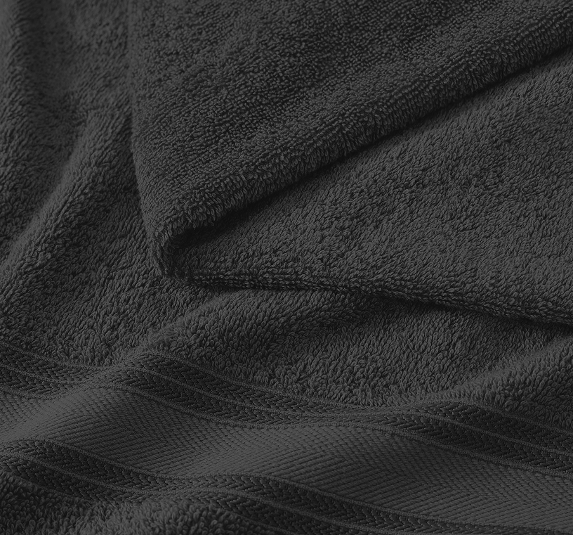 18 Piece Towel set-Black