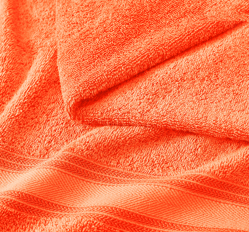 6 Piece Towel set-Rust