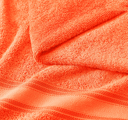 6 Piece Towel set-Rust