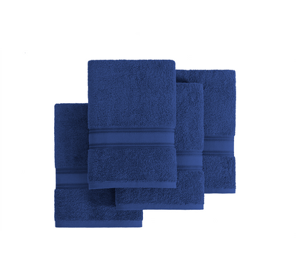 4 Piece Towel set-Navy