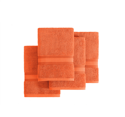 4 Piece Towel set-Tiger Lily