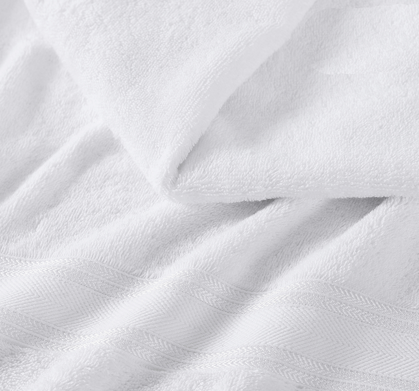 4 Piece Towel set-White