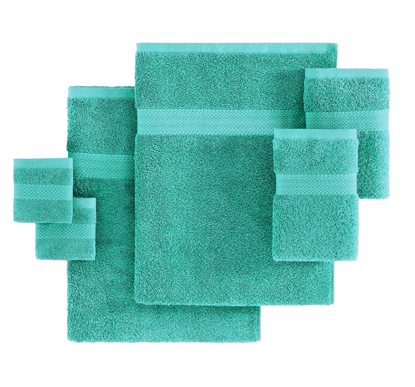 24 Piece Towel set-Teal