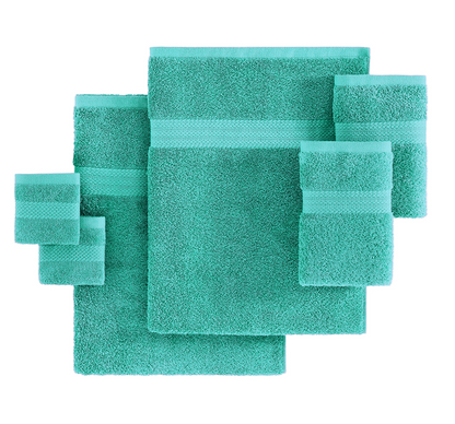 24 Piece Towel set-Teal