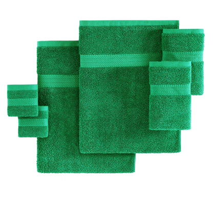 24 Piece Towel set-Emerald