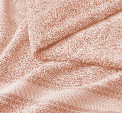 4 Piece Towel set-Pearl blush