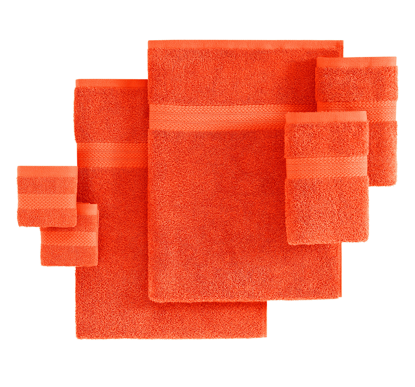 24 Piece Towel set-Tiger Lily