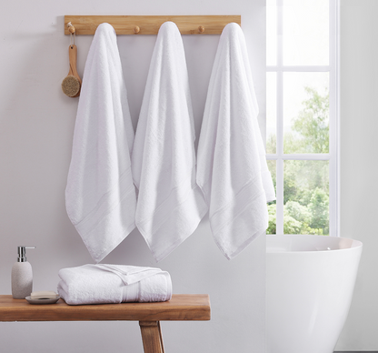 4 Piece Towel set-White