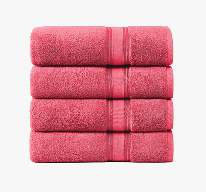4 Piece Towel set-Honeysuckle