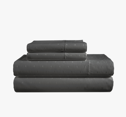1000 Thread Count-Swiss Dot-Charcoal